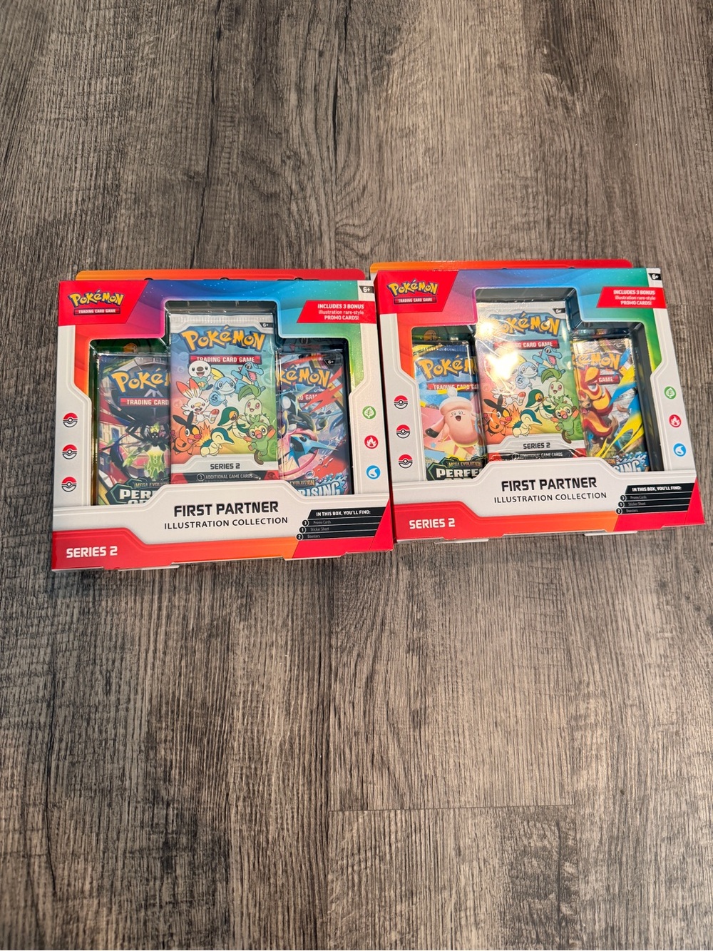 Two pokemon first partners series 2 bundle